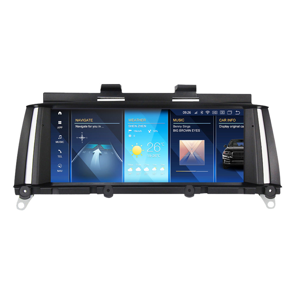BMW X3 X4 2010-2018 F25 F26 Android 13 CarPlay & Android Auto Autoradio CIC NBT EVO - SuonoAuto