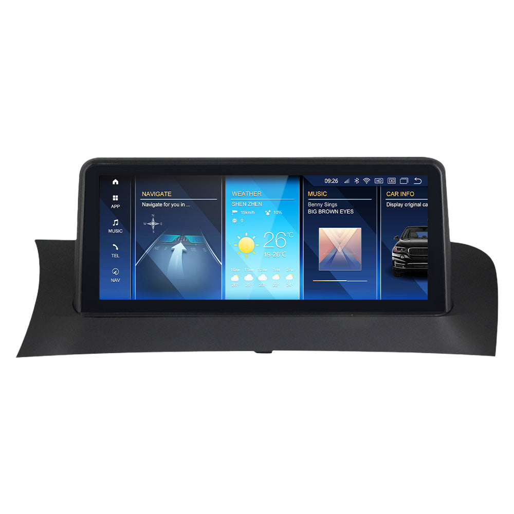 BMW X3 X4 2010-2018 F25 F26 Android 13 CarPlay & Android Auto Autoradio CIC NBT EVO - SuonoAuto
