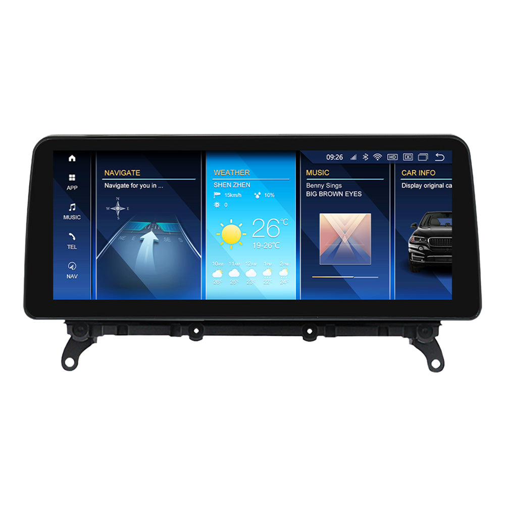 BMW X3 X4 2010-2018 F25 F26 Android 13 CarPlay & Android Auto Autoradio CIC NBT EVO - SuonoAuto
