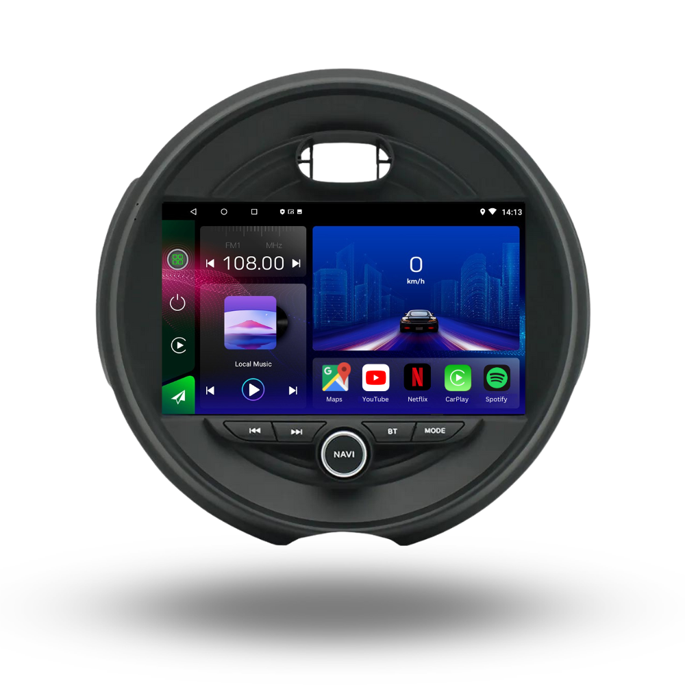 Mini | 2014-2019 | F55 F56| Android 13 Autoradio | Apple CarPlay | Android Auto - TechVoyage