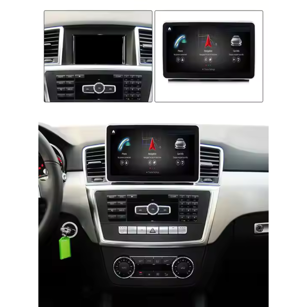 Mercedes ML GL GLE GLS 2011-2019 W166 X166 Android 13 Autoradio CarPlay & Android Auto NTG 4.0 4.5 5.0 - SuonoAuto