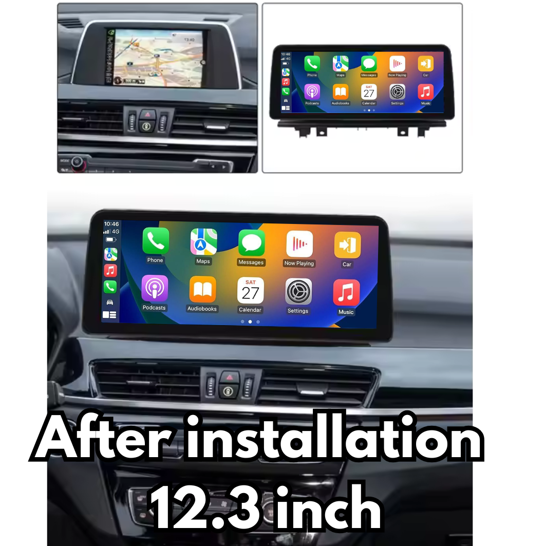 BMW X1 X2 2015-2022 F48 F39 Android 13 CarPlay & Android Auto Autoradio NBT EVO - SuonoAuto