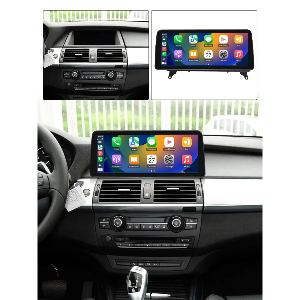 BMW X5 X6 2006-2014 E70 E71 Android 13 Autoradio CarPlay & Android Auto - SuonoAuto