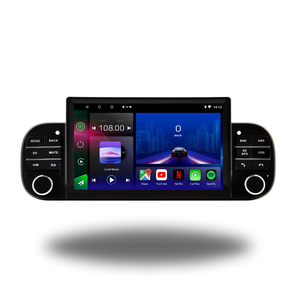 FIAT Panda | 2013-2020 | Android 13 Autoradio | Apple CarPlay | Android Auto - SuonoAuto