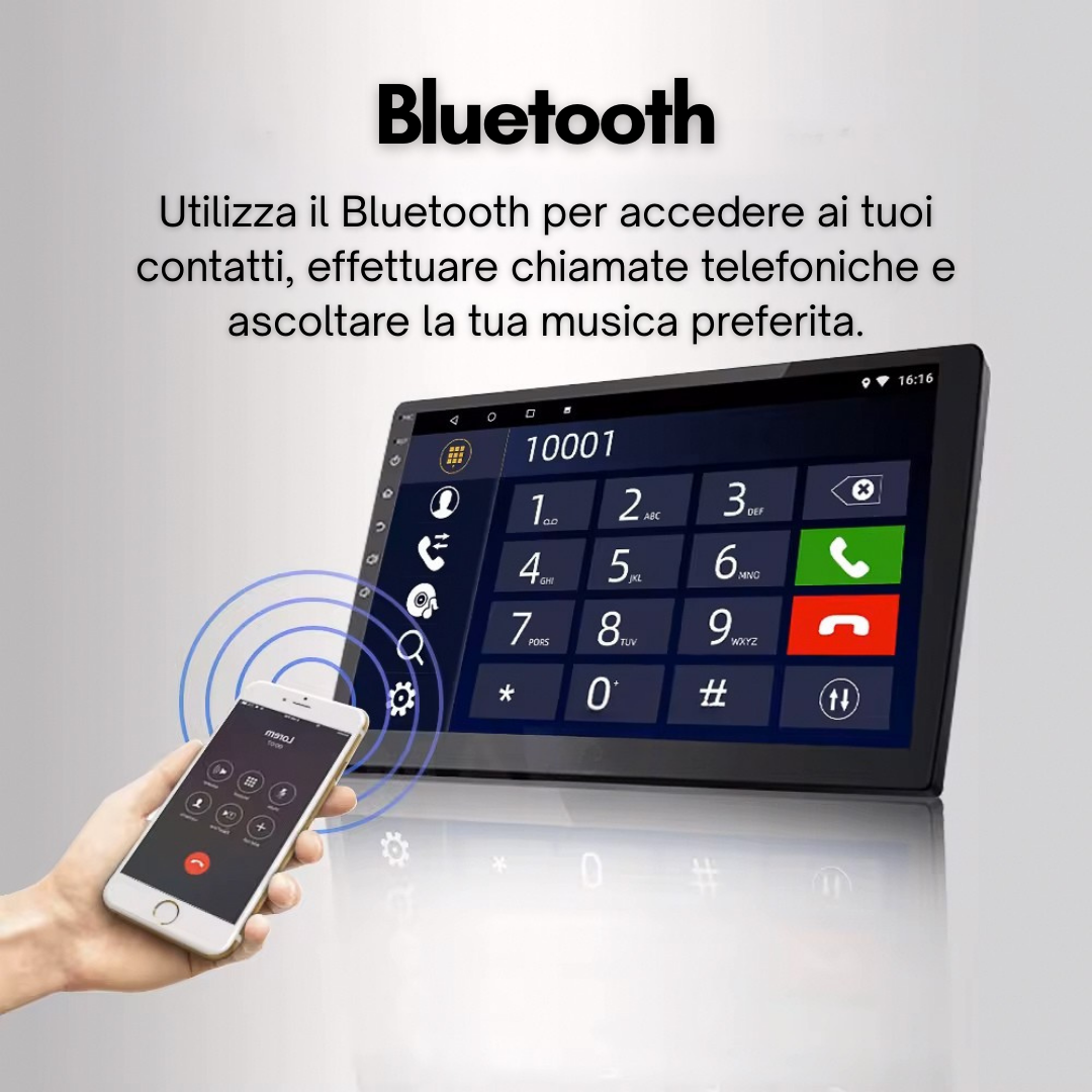 FIAT 500 | 2007-2015 | Android 13 Autoradio | Apple CarPlay | Android Auto - SuonoAuto