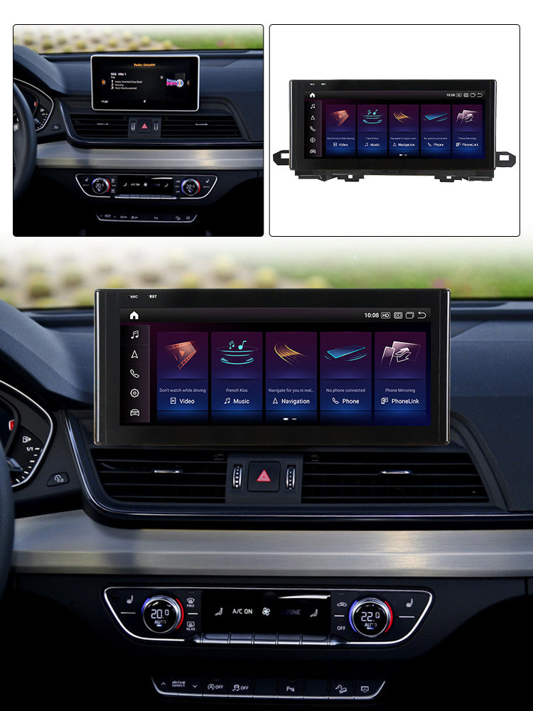 Audi Q5 SQ5 RSQ5 2016-2020 Android 13 Autoradio CarPlay & Android Auto - SuonoAuto