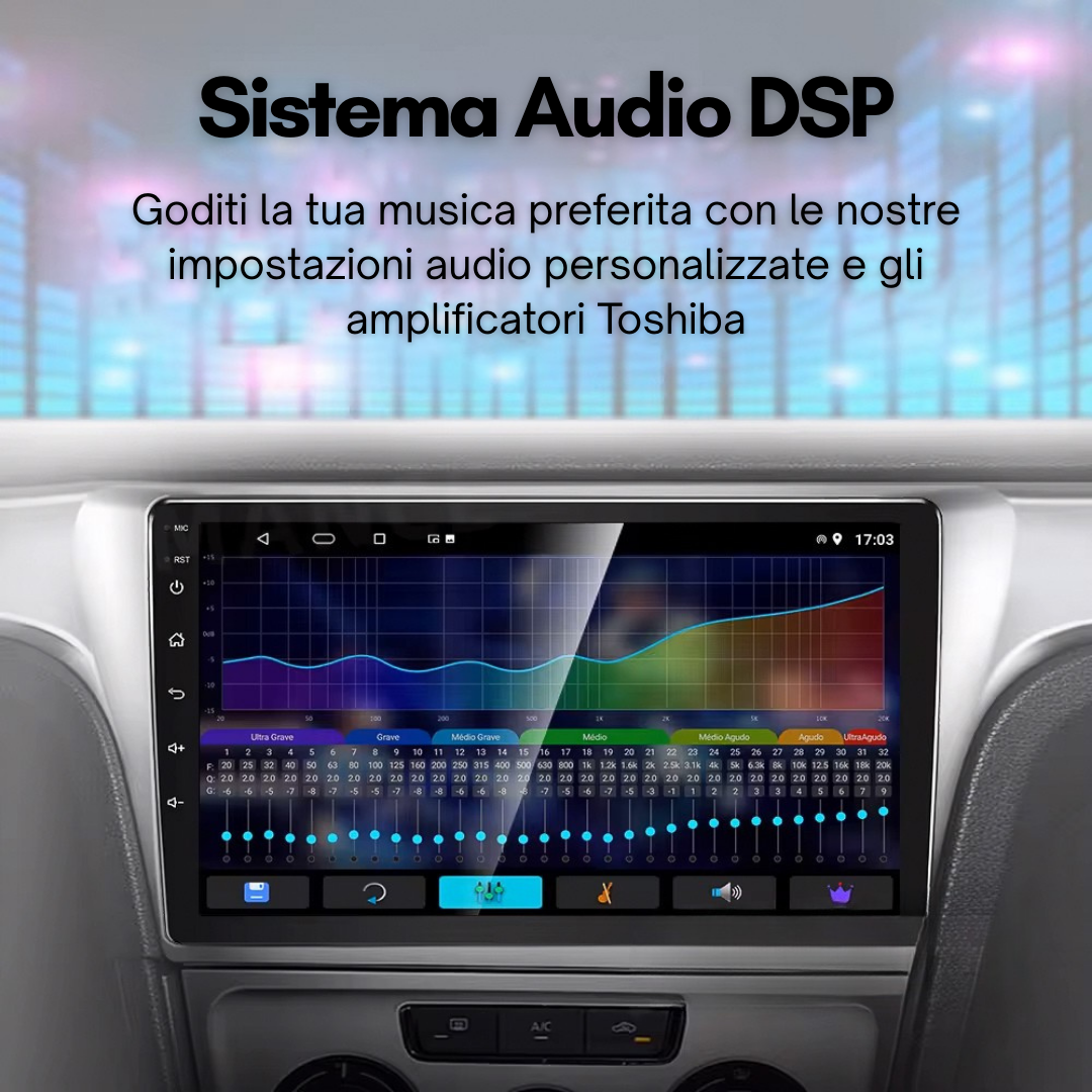 FIAT 500 | 2007-2015 | Android 13 Autoradio | Apple CarPlay | Android Auto - SuonoAuto