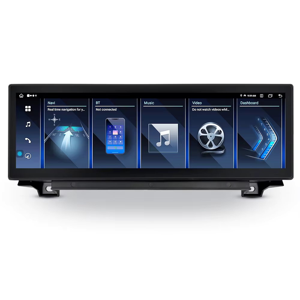 BMW 5 Series 2010-2017 F10 F11 F18 Android 13 Autoradio CarPlay & Android Auto CIC NBT - SuonoAuto