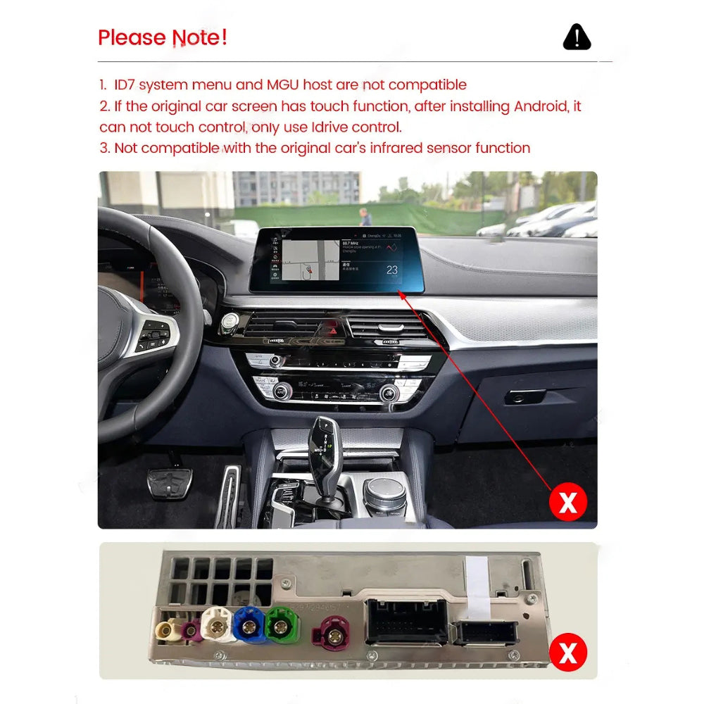 BMW 5 Series 2017-2024 G30 G31 Android 13 Autoradio CarPlay & Android Auto - SuonoAuto