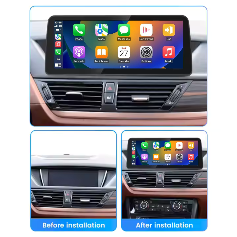 BMW X1 E84 2009-2015 Android 13 CarPlay & Android Auto Autoradio - SuonoAuto