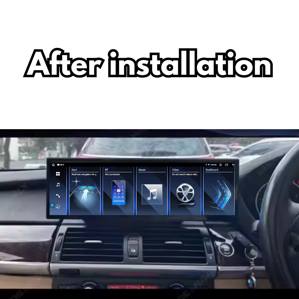 BMW X5 X6 2006-2014 E70 E71 Android 13 Autoradio CarPlay & Android Auto - SuonoAuto