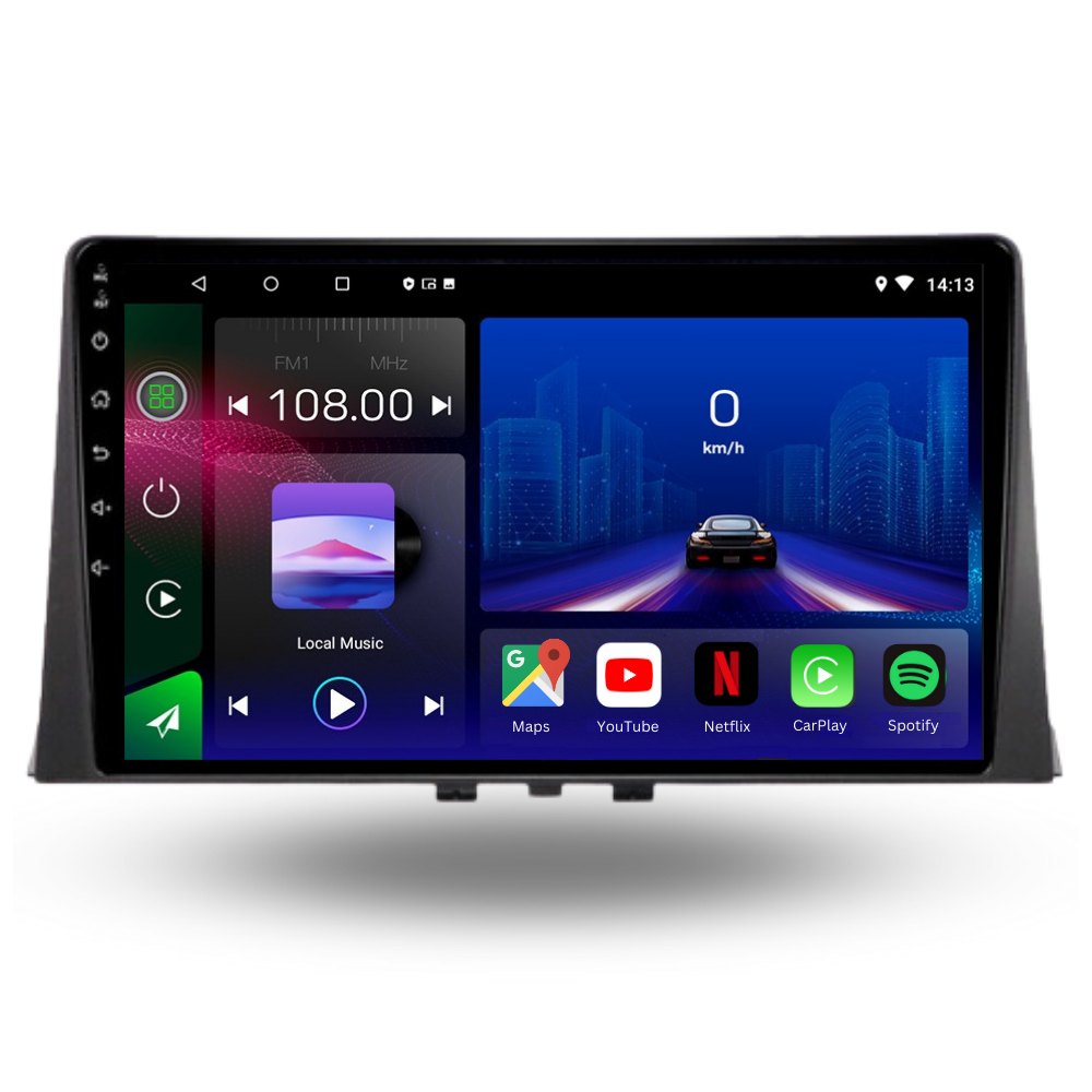 Peugeot Partner | Citroen Berlingo | Opel Combo | 2018-2023| Android 13 Autoradio | Apple CarPlay | Android Auto - TechVoyage