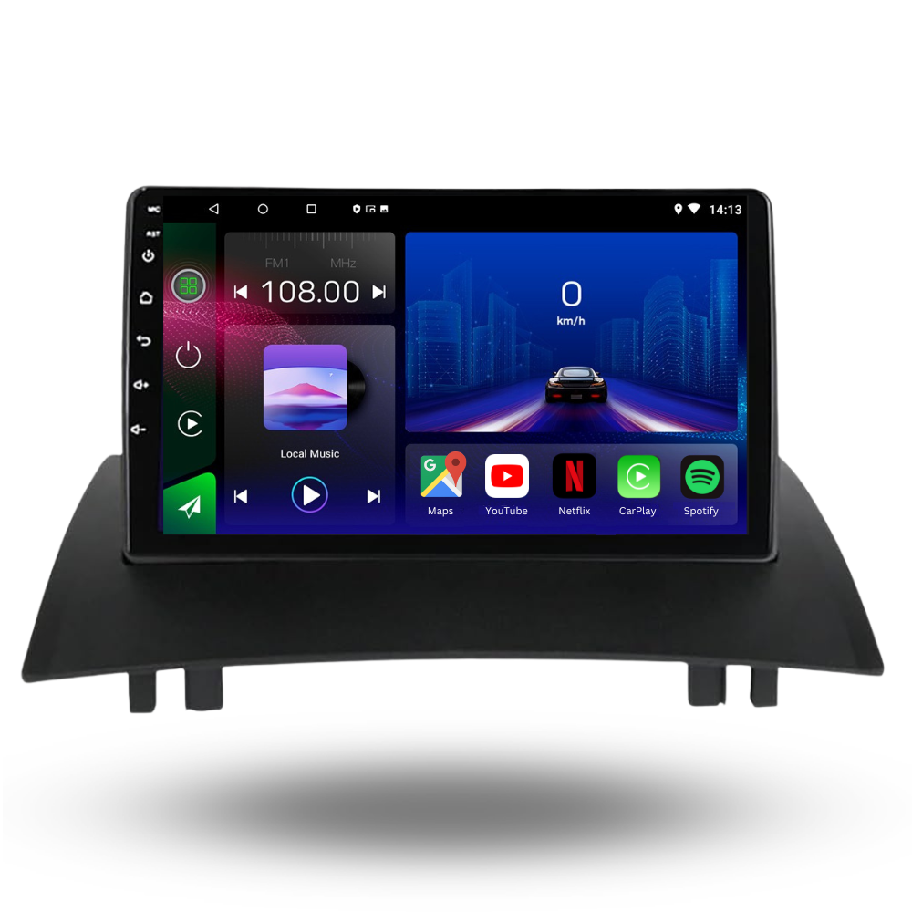 Renault Megane 2 | 2002-2009 | Android 13 Autoradio | Apple CarPlay | Android Auto - TechVoyage