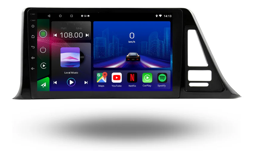 Toyota CH-R | 2016-2019 | Android 13 Autoradio | Apple CarPlay | Android Auto - TechVoyage