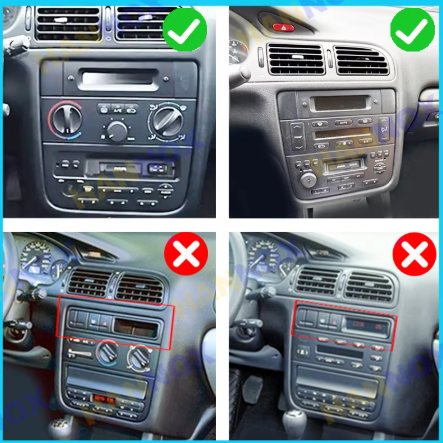 Peugeot 406 | 1999-2004 | Android 13 Autoradio | Apple CarPlay | Android Auto - SuonoAuto