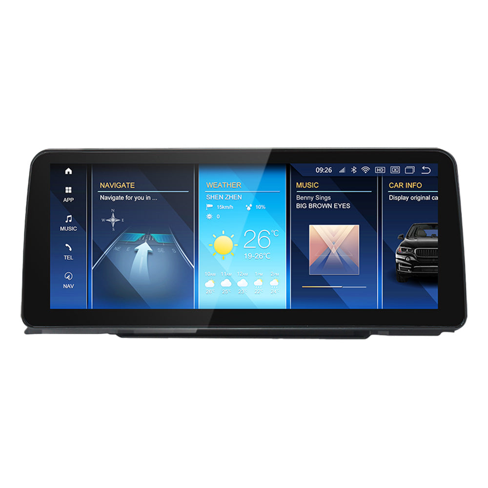 BMW 3 4 2011-2019 Series F30 F31 F32 F33 F34 F36 Android 13 CarPlay & Android Auto Autoradio NBT EVO - SuonoAuto