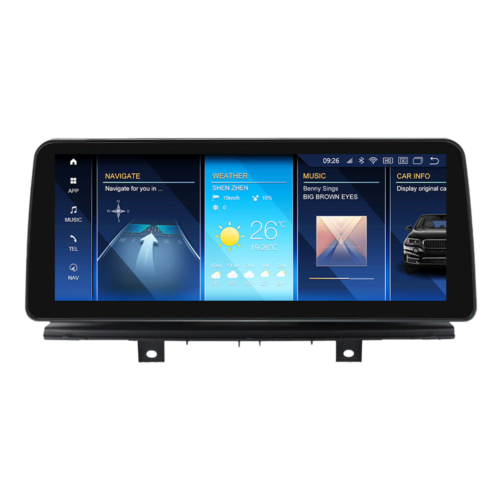 BMW X5 X6 2014-2019 Series F15 F16 Android 13 CarPlay & Android Auto Autoradio NBT EVO - SuonoAuto