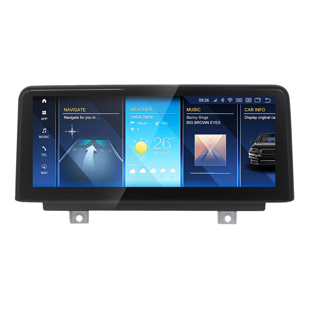 BMW 3 4 2011-2019 Series F30 F31 F32 F33 F34 F36 Android 13 CarPlay & Android Auto Autoradio NBT EVO - SuonoAuto