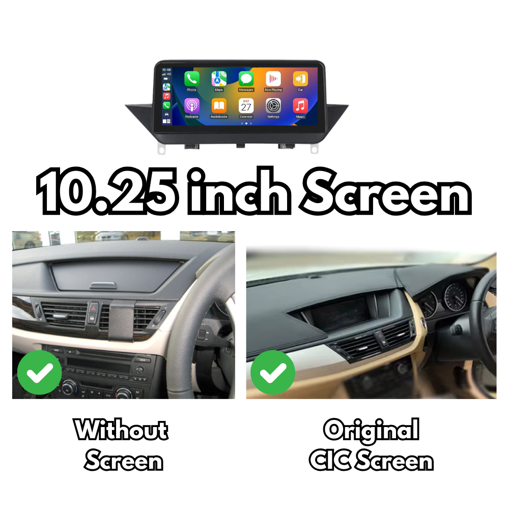 BMW X1 E84 2009-2015 Android 13  CarPlay & Android Auto Autoradio - SuonoAuto