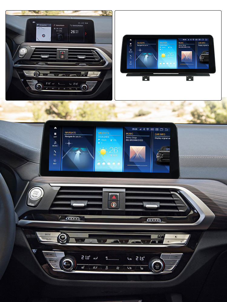 BMW X3 X4 2017-2022 G01 G02 Android 13 Autoradio CarPlay & Android Auto - SuonoAuto