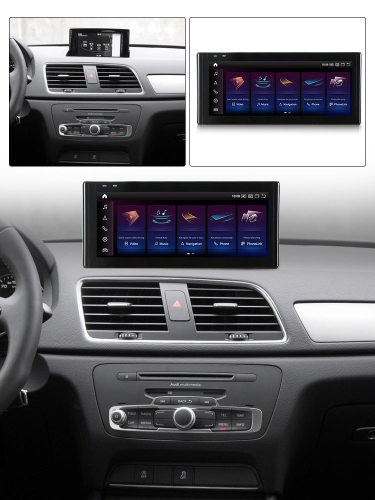 Audi Q3 RSQ3 2013-2019 Android 13 Autoradio CarPlay & Android Auto - SuonoAuto
