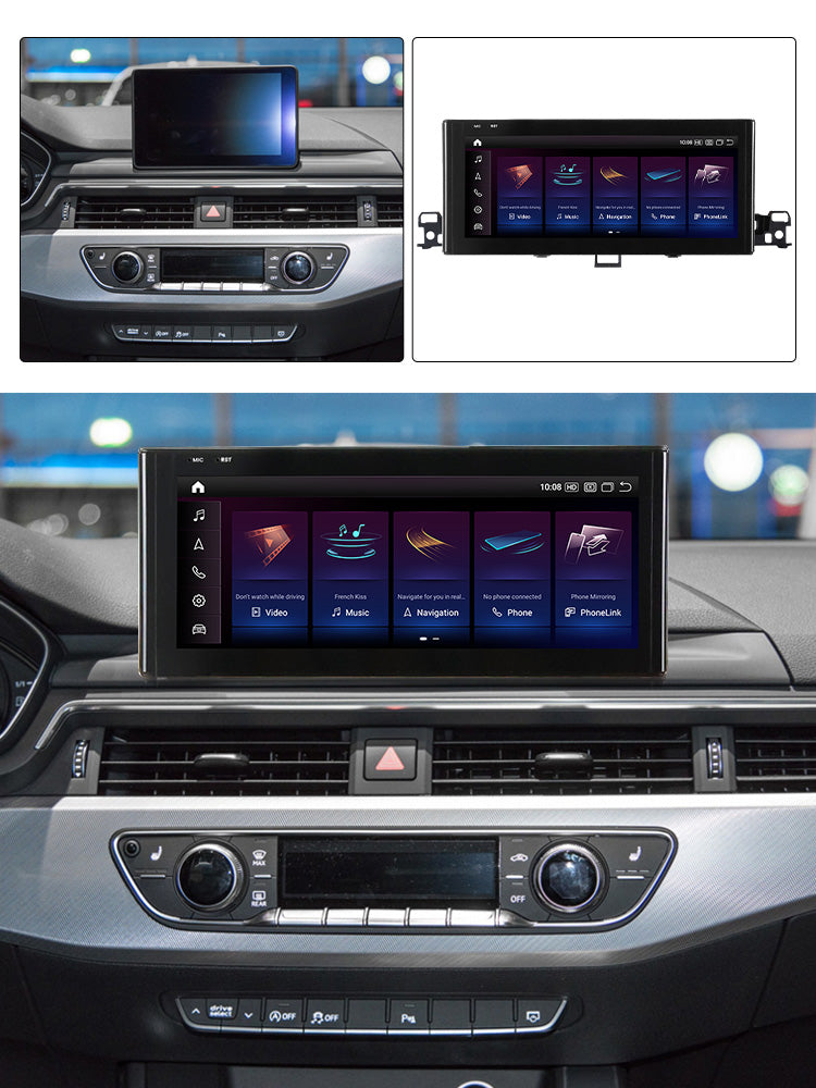 Audi A4 A5 B9 S RS 2015-2023 Android 13 Autoradio CarPlay & Android Auto - SuonoAuto