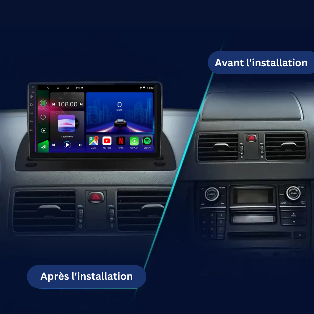 Volvo XC90 | 2003-2014 | Android 13 Autoradio | Apple CarPlay | Android Auto - SuonoAuto