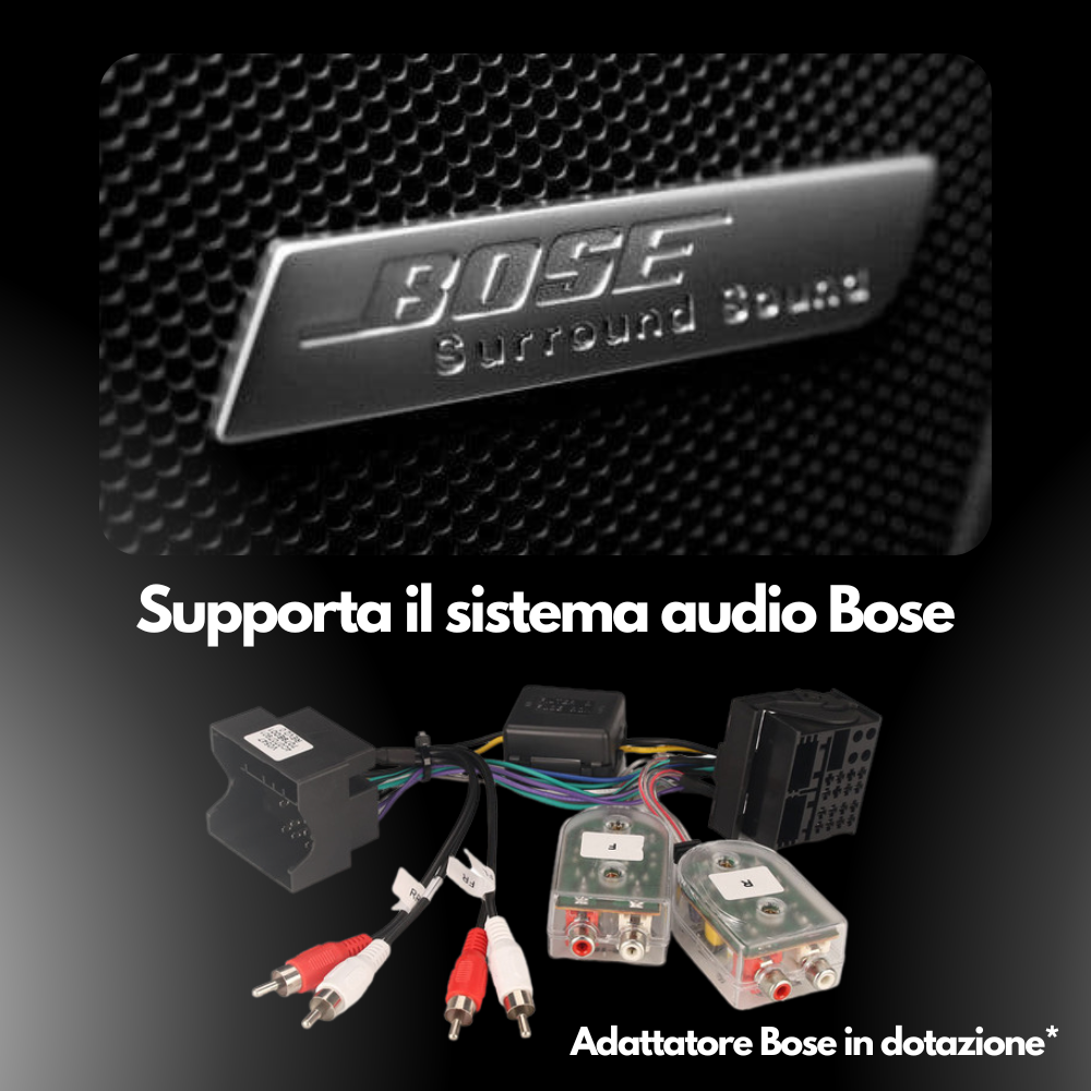 Audi TT TTS TTRS | MK2 2006-2014 | Android 13 Autoradio | Apple CarPlay | Android Auto | Bose - SuonoAuto