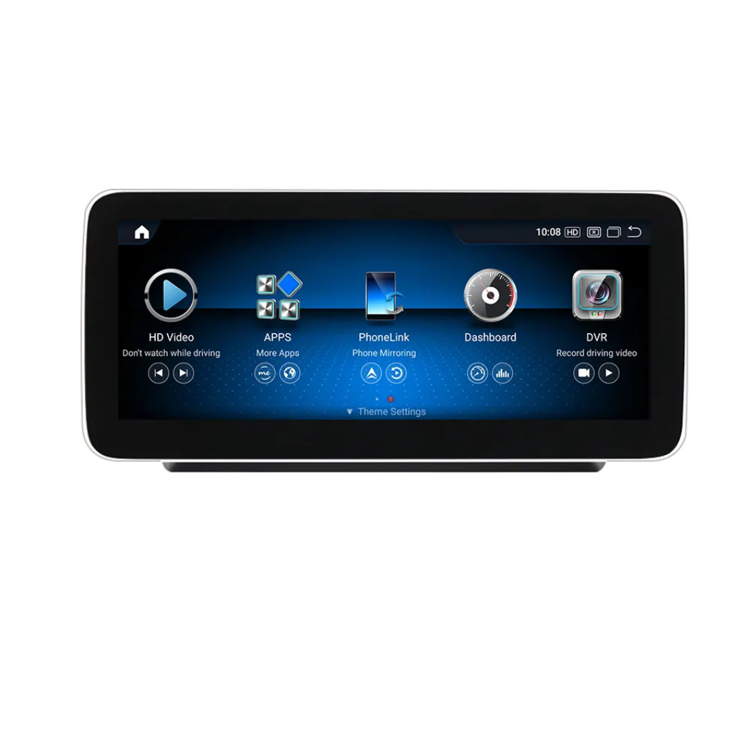 Mercedes C Class GLC V-Class Vito 2014-2019 W205 X253 W446 Android 13 Autoradio CarPlay & Android Auto - SuonoAuto
