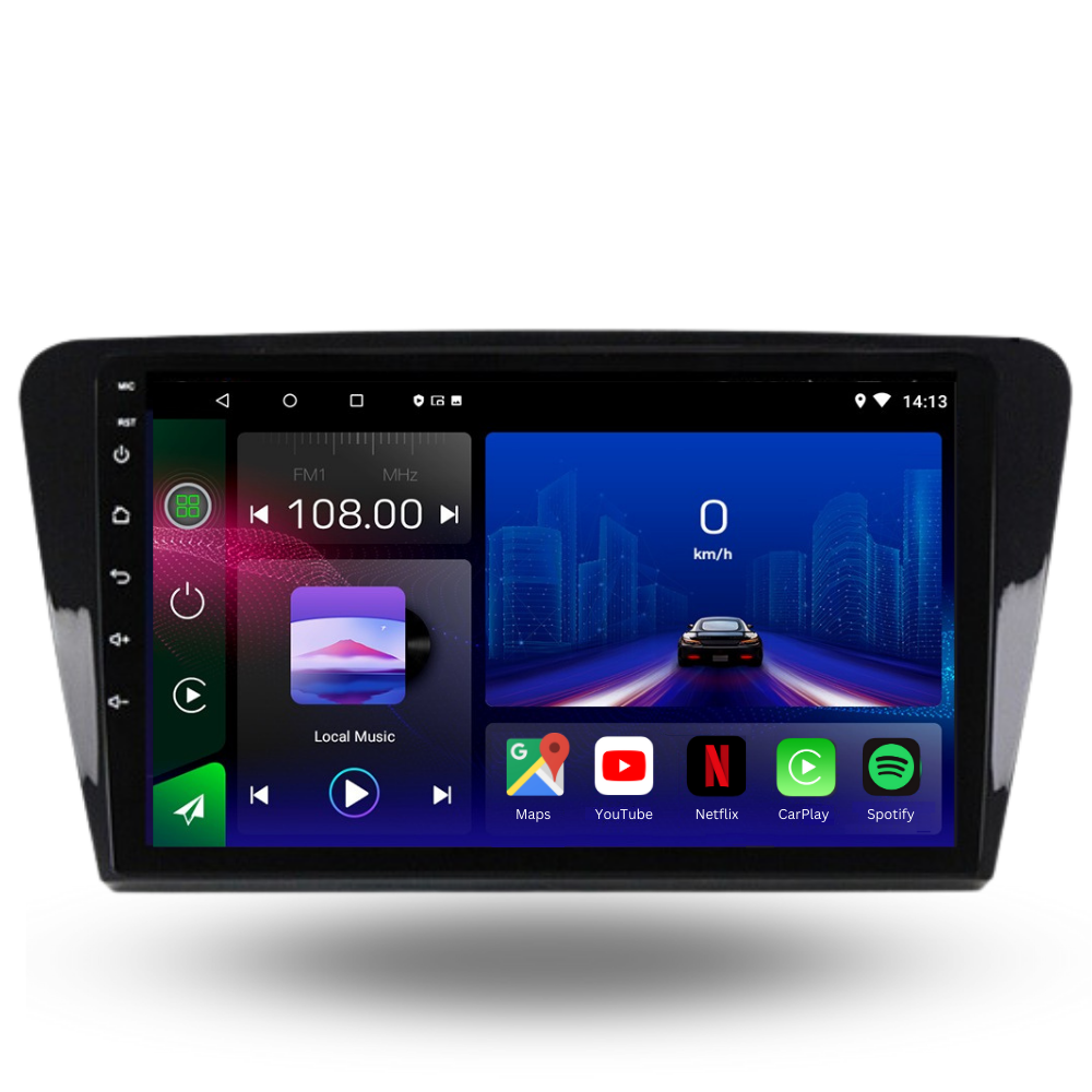Skoda | Octavia MK3 | Rapid | 2013-2019 | Android 13 Autoradio | Apple CarPlay | Android Auto - TechVoyage