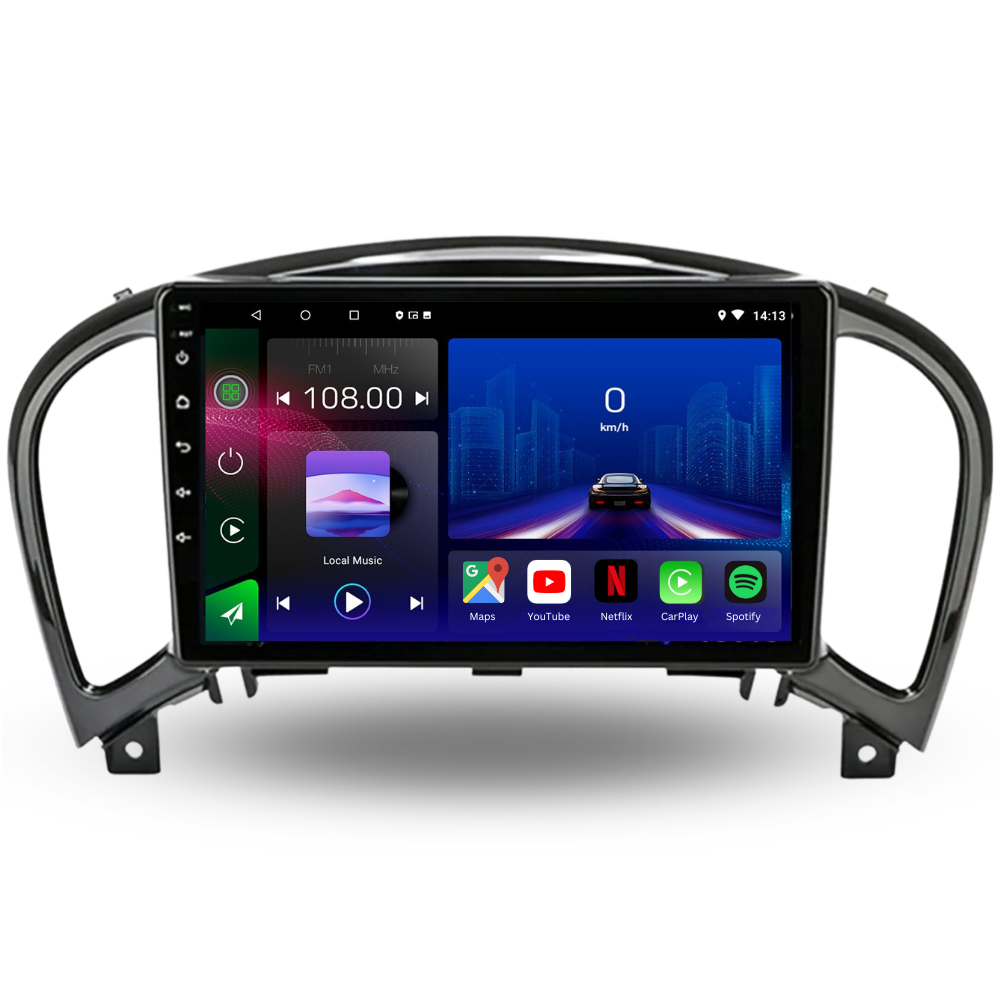 Nissan Juke | 2010-2019 | Android 13 Autoradio | Apple CarPlay | Android Auto - TechVoyage