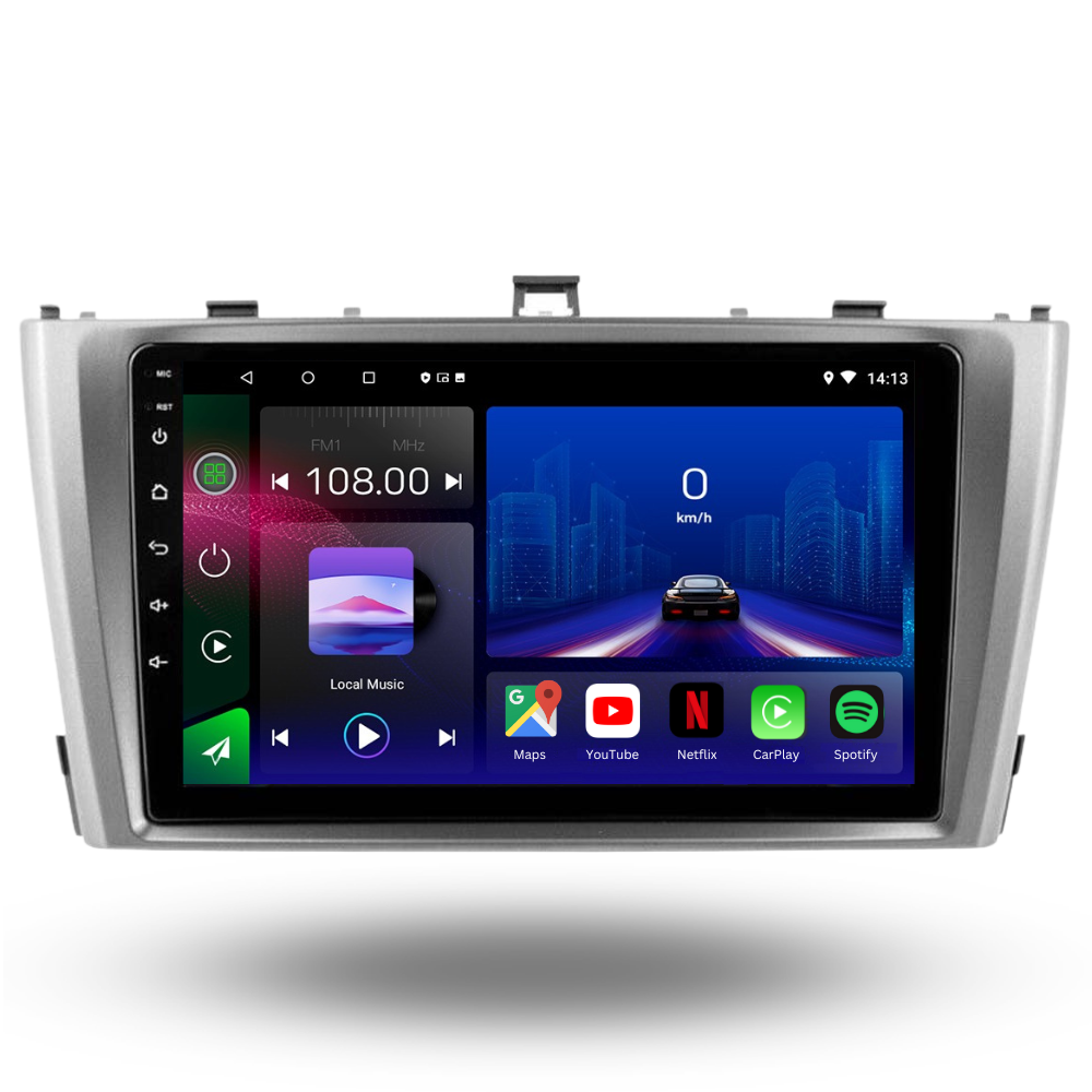 Toyota Avensis | 2009-2015 | Android 13 Autoradio | Apple CarPlay | Android Auto - TechVoyage