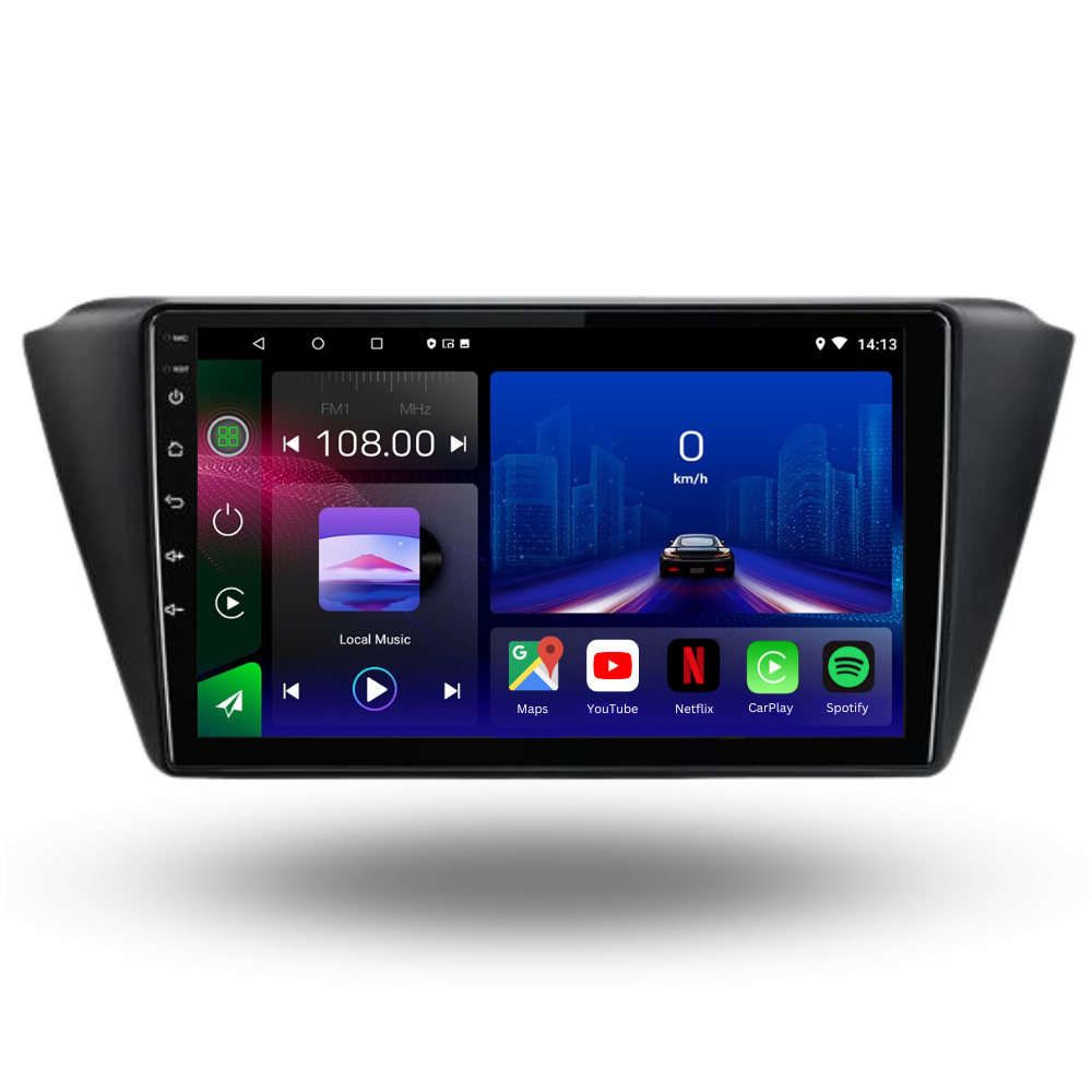 Skoda Fabia | 2015-2020 | Android 13 Autoradio | Apple CarPlay | Android Auto - TechVoyage