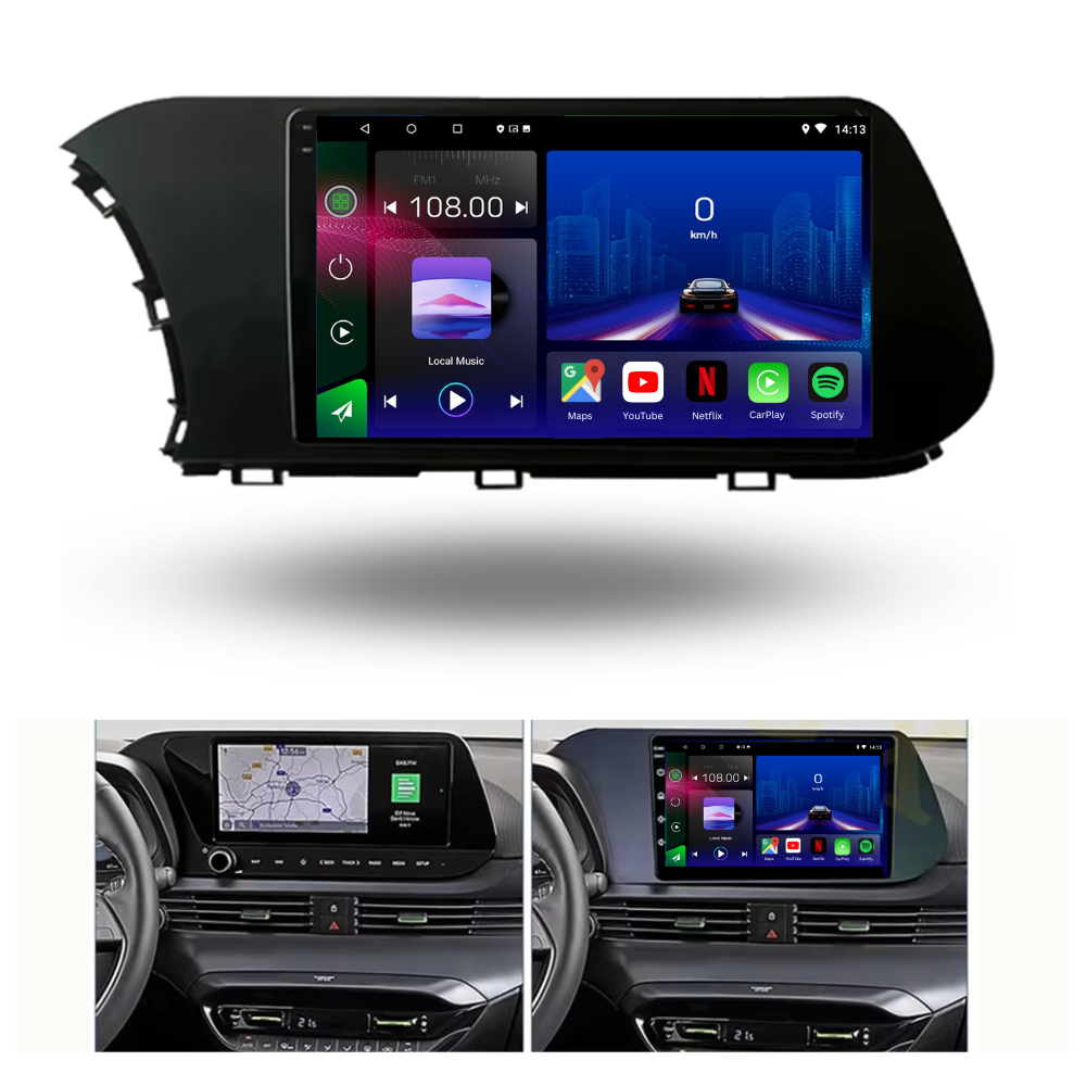 Hyundai i20 | 2020-2024 | Android 13 Autoradio | Apple CarPlay | Android Auto - SuonoAuto