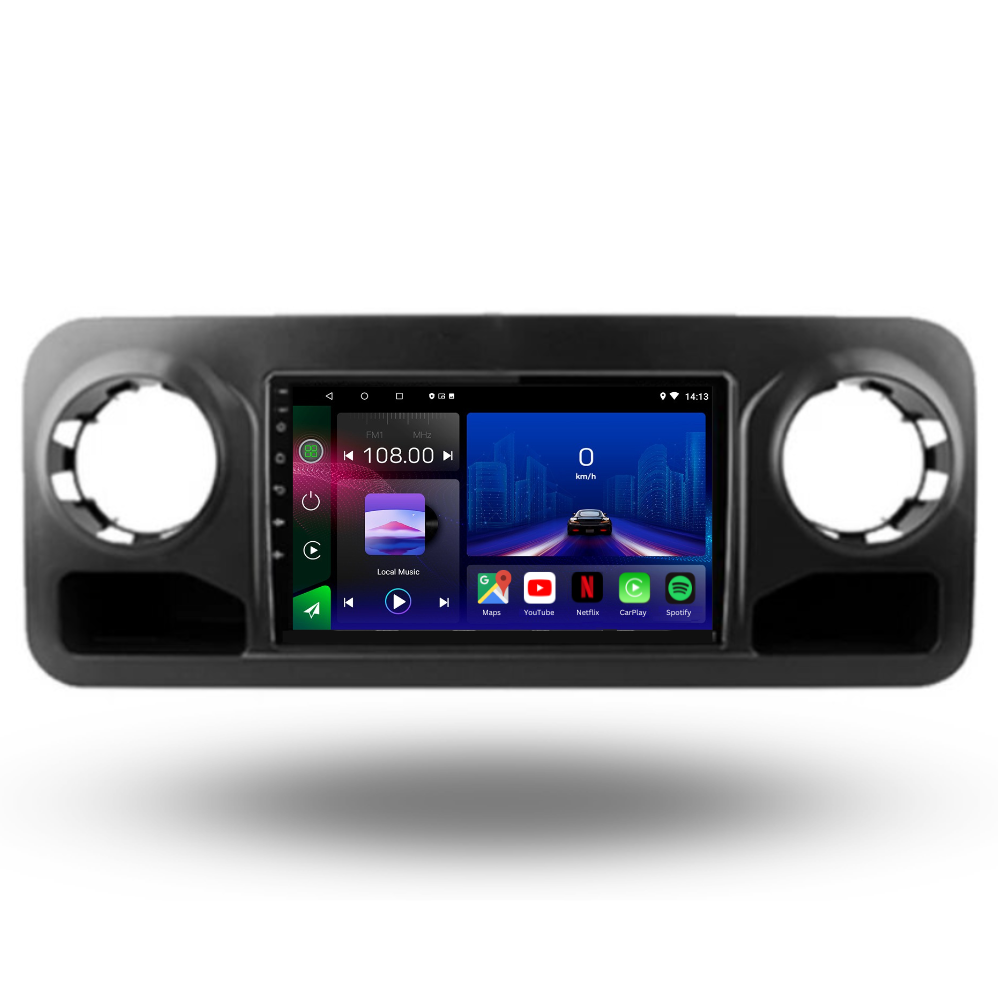 Mercedes Sprinter | 2018-2024 | Android 13 Autoradio | Apple CarPlay | Android Auto - TechVoyage