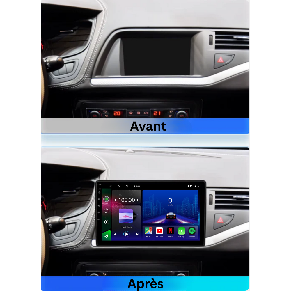 Citroen C5 | 2008-2016| Android 13 Autoradio | Apple CarPlay | Android Auto - SuonoAuto