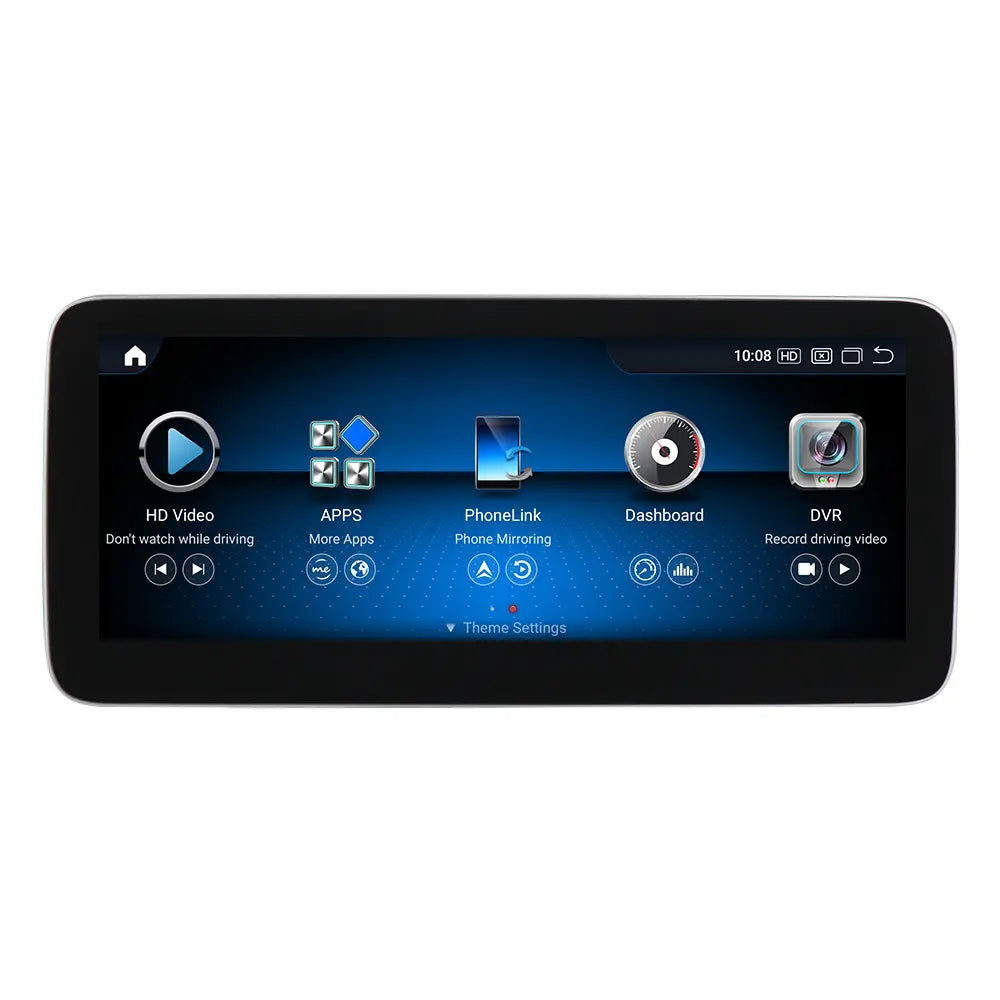Mercedes A Class GLA CLA 2011-2019 W176 X156 C117 R231 Android 13 Autoradio CarPlay & Android Auto - SuonoAuto