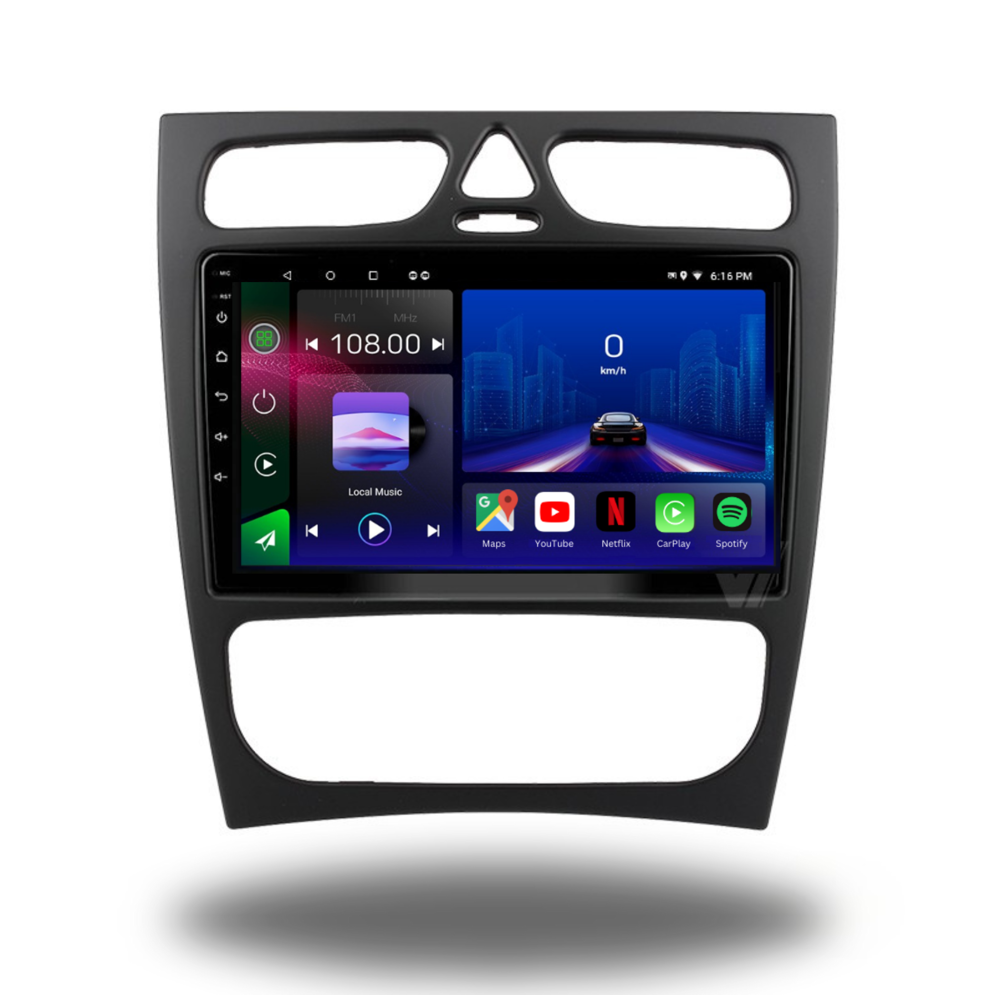 Mercedes C Class W203 | 2000-2010 | Android 13 Autoradio | Apple CarPlay | Android Auto - SuonoAuto