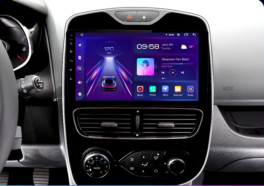 Renault Clio 4 | 2012-2021 | Android 13 Autoradio | Apple CarPlay | Android Auto - SuonoAuto