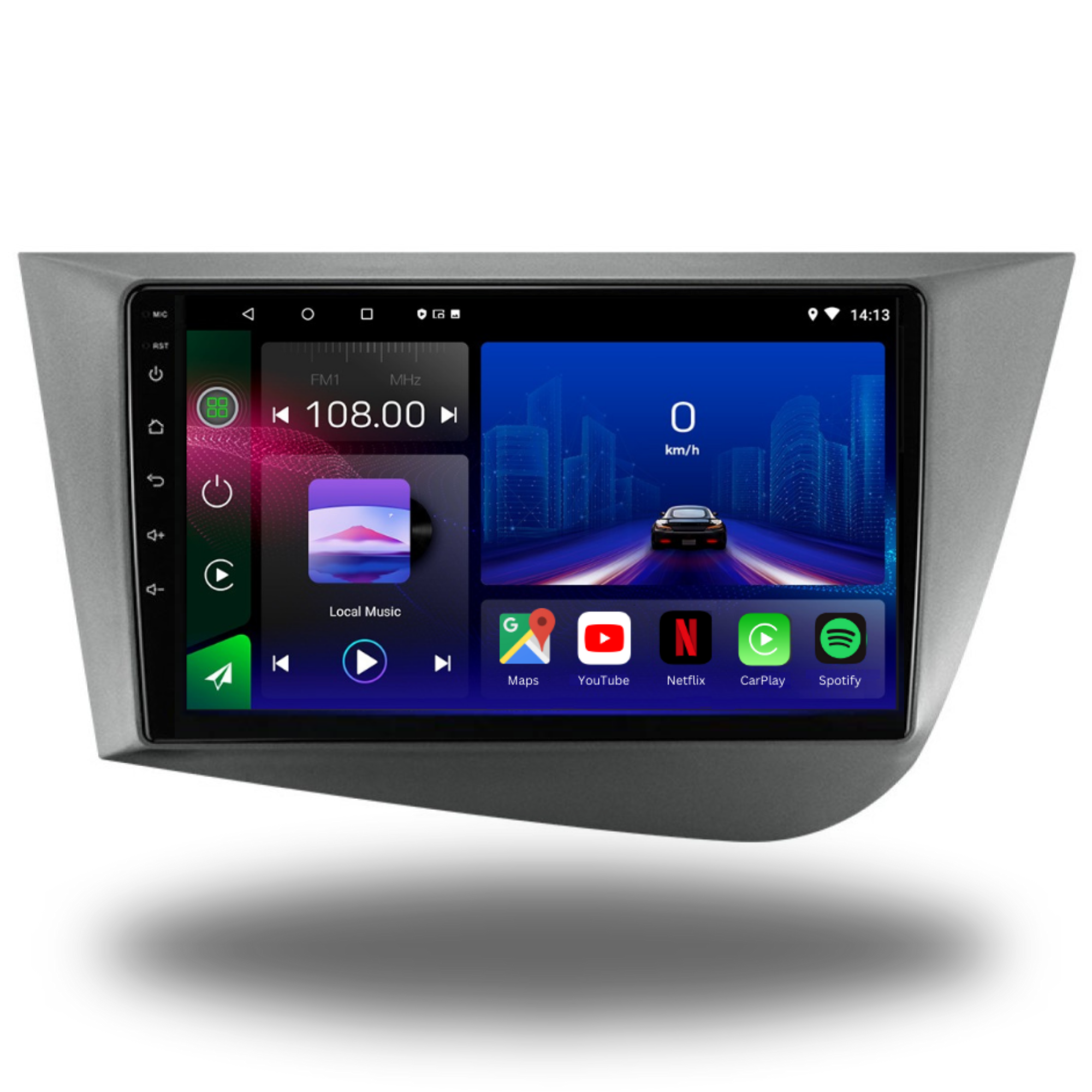 Seat Leon 2 MK2 | 2005-2012 | Android 13 Autoradio | Apple CarPlay | Android Auto - SuonoAuto
