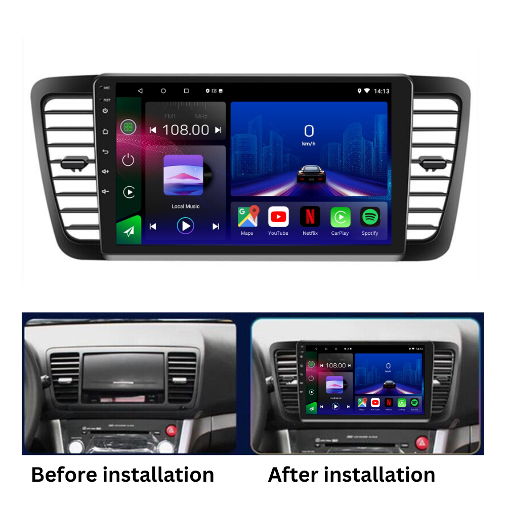 Subaru Outback Legacy Liberty | 2004-2009 | Android 13 Autoradio | Apple CarPlay | Android Auto - SuonoAuto