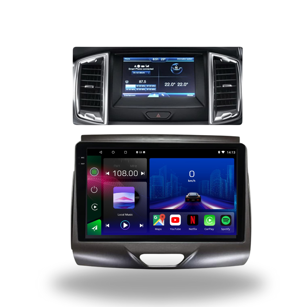 Ford Ranger | 2015-2020 | Android 13 Autoradio | Apple CarPlay | Android Auto - SuonoAuto